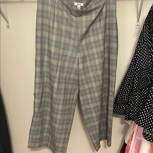 Bar III Gray Wide Leg Pants